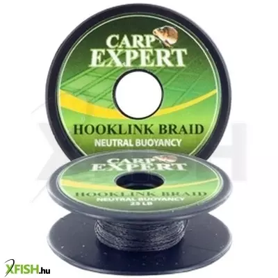 Carp Expert Neutral Buoyancy Fonott Előke Zsinór 25Lbs Pitch Black 10M