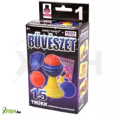 Hanky panky-csiribá magic show golyó és váza bűvészdoboz - 15 trükkel