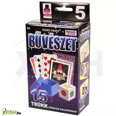 Hanky panky-csiribá magic show röntgenszemek bűvészdoboz - 15 trükkel