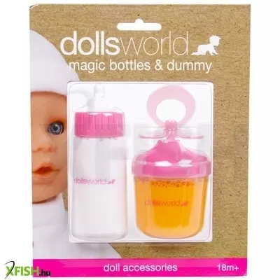 dolls world varázs cumisüveg 3 darabos készlet