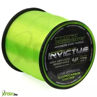 Carp Academy Invictus Távdobó Pontyozó Zsinór 1200m 0,22mm 7,1Kg
