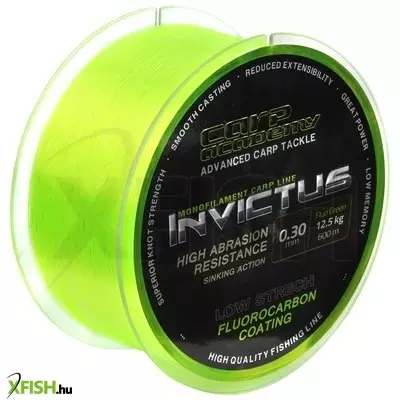 Carp Academy Invictus Távdobó Pontyozó Zsinór 600m 0,22mm 7,1Kg
