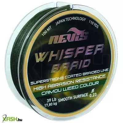 Nevis Whisper Fonott Zsinór 100M 0,23Mm