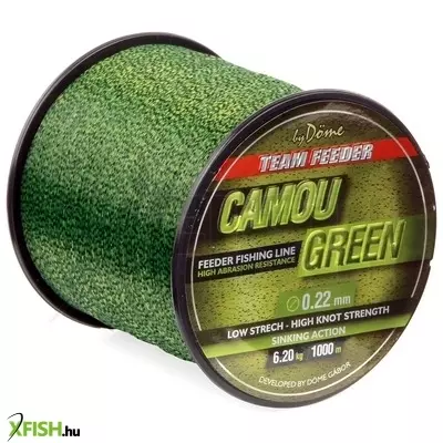 By Döme TF Camou Green Method Feeder Zsinór 1000m 0,25mm 8,6Kg