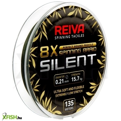 Reiva Silent Camou Green Fonott Zsinór 135m 0.06mm 4Kg