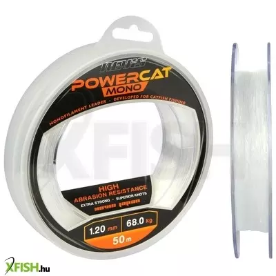 Nevis Powercat Monofil Harcsázó Előkezsinór 50m 0.80mm 48Kg