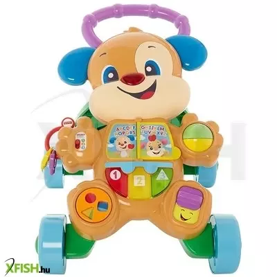 Fisher-price tanuló kutyusos járássegítő