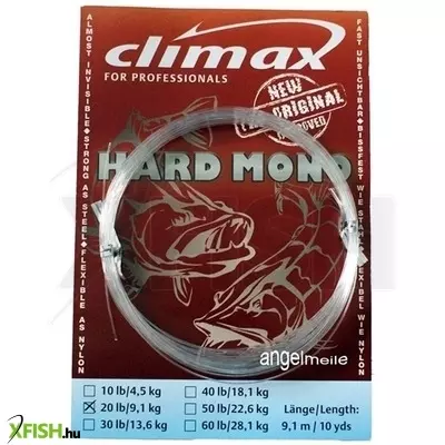 Climax Hard Mono Rablóhalas Előke 20m 9,1Kg