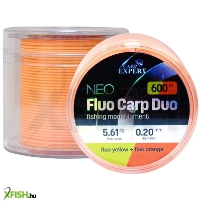 Carp Expert Neo Fluo Carp Duo Monofil Zsinór 600m 0.20mm 5.57Kg