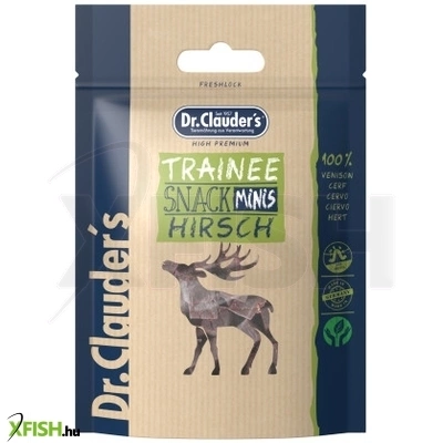 dr.clauders dog jutalomfalat trainee snack mini szarvas 50g