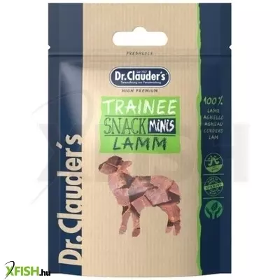 dr.clauders dog jutalomfalat trainee snack mini bárány 50g