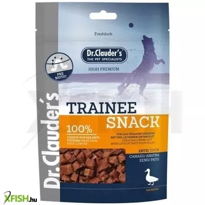 Dr.Clauders Dog Jutalomfalat Trainee Snack Kacsahús 80g