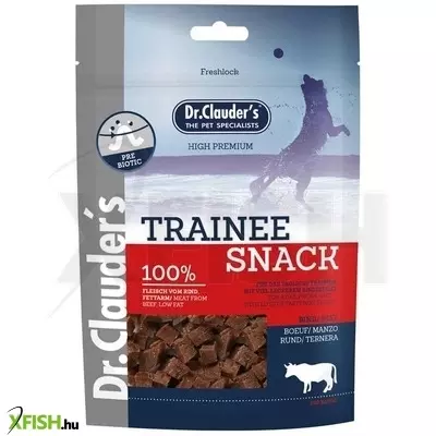 dr.clauders dog jutalomfalat trainee snack marhahús 80g