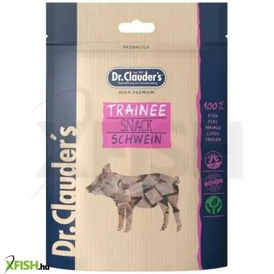 dr.clauders dog jutalomfalat trainee snack sertéshús 80g