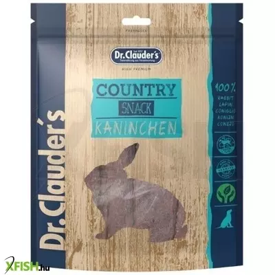 Dr.Clauders Dog Jutalomfalat Country Line Large Strips Nyúl 170g