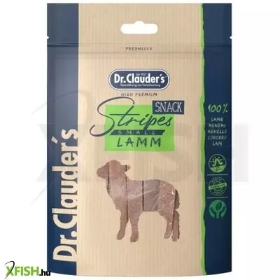 Dr.Clauders Dog Jutalomfalat Stripes Small Bárányhús csíkok 80g