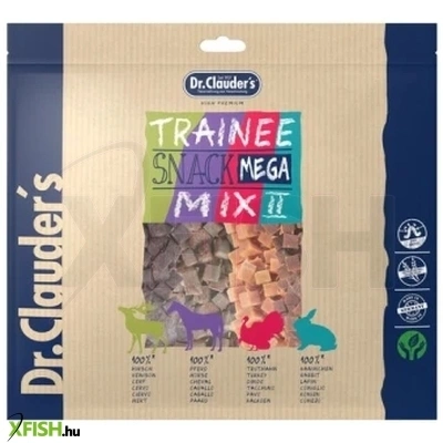 Dr.Clauders Dog Jutalomfalat Trainee Snack Mega Mix 4x125g