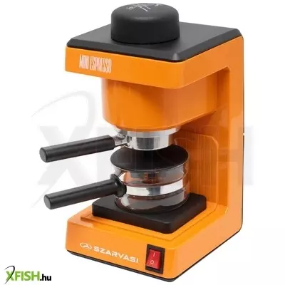 Home szarvasi szv-612/3 mini espresso kávéfőző 33280, 800 w, 3.04 bar, üveg kiöntő, hőkorlátozó, hőkioldó, narancssárga