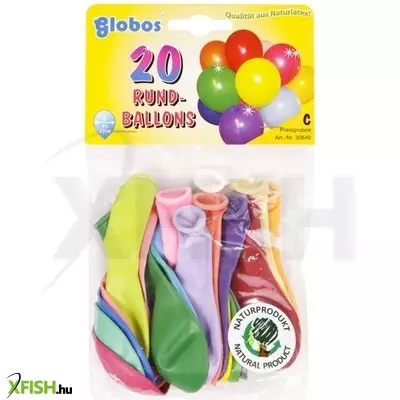 Globos vegyes lufi 20 darabos készlet - 23 cm