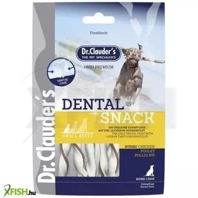 Dr.Clauders Dental Kacsa Small Breed jutalomfalat 80g