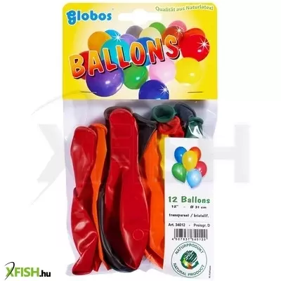 globos kristályos lufi 10 darabos készlet - 31 cm