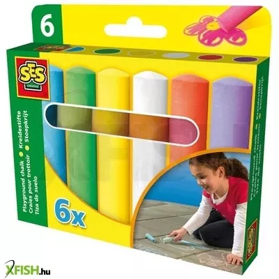 ses aszfaltkréta 6 darabos készlet