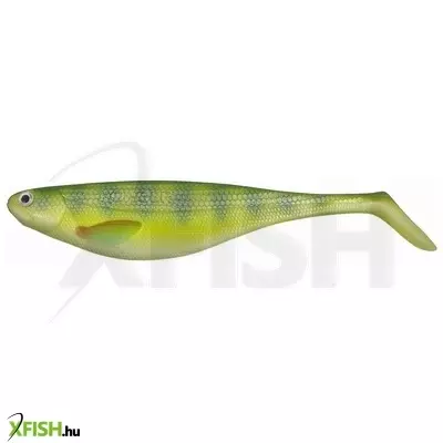 Konger Flat Shad Gumihal Olive Perch 9.5cm 4db/csomag