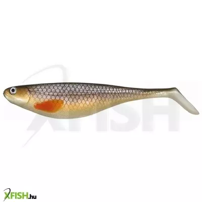 Konger Flat Shad Gumihal Spotted Roach 12.5cm 4db/csomag