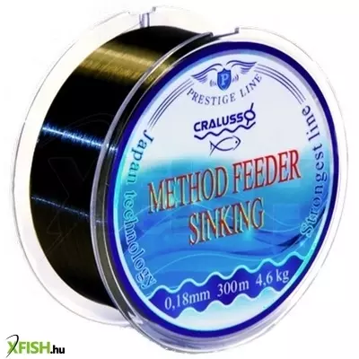 Cralusso Sinking Method Feeder monofil zsinór 300M 0,18 mm