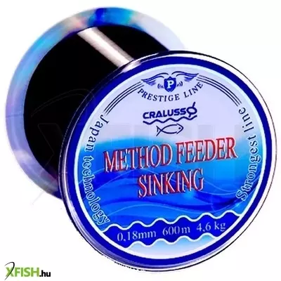 Cralusso Sinking Method Feeder monofil zsinór 600M 0,2 mm