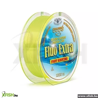 Cralusso Fluo Extra Yellow Prestige Monofil Zsinór Süllyedő (500M) 0,22 Mm