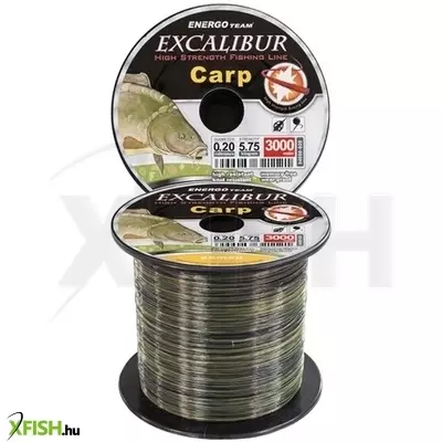 Zsinór Excalibur Carp Camou 300M 0,16Mm