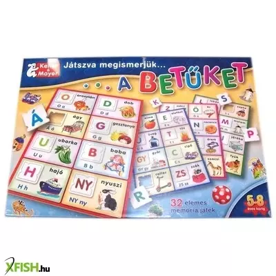 Keller mayer játszva megismerjük a betűket társasjáték