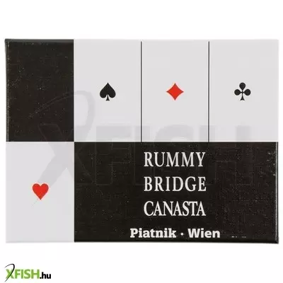 Piatnik bécsi standard 2 X 55 lapos römikártya