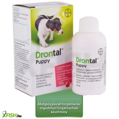 Drontal Puppy Féreghajtó Szuszpenzió Kutyák Részére 50ml