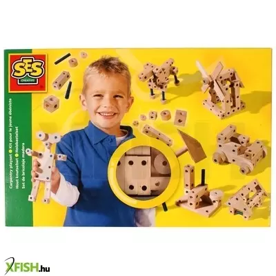 Ses fa építőjáték készlet