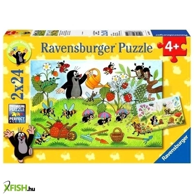 Ravensburger kisvakond a kertben 2 X 24 db puzzle