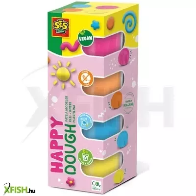 Ses jó érzés gyurmázni - happy 4x90gr