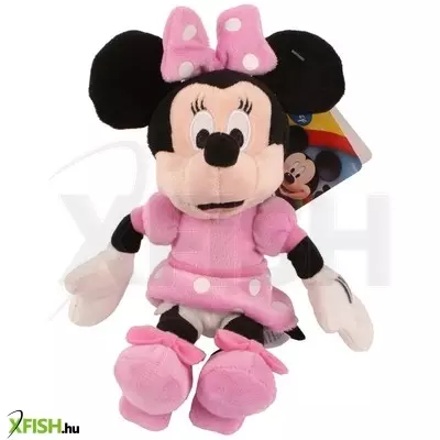 Minnie egér disney plüssfigura - 20 cm