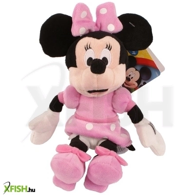 Minnie egér disney plüssfigura - 20 cm