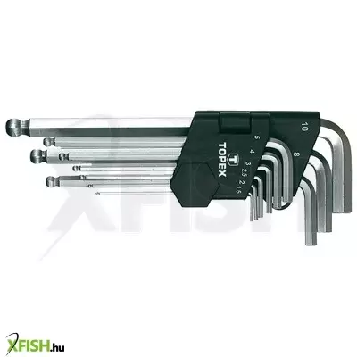 Neotools imbuszkulcs készlet 9db, 1.5-10mm, gömbfejes