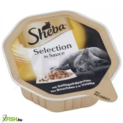 sheba alutálca szárnyas darabokkal 85gr, 22 db/csomag