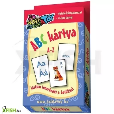 foldatoy abc oktatókártya