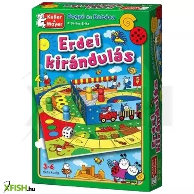 Keller mayer bogyó és babóca erdei kirándulás társasjáték