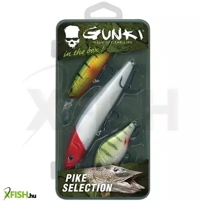 Gunki Box-Pike Selection Wobblerszett 1 Csomag