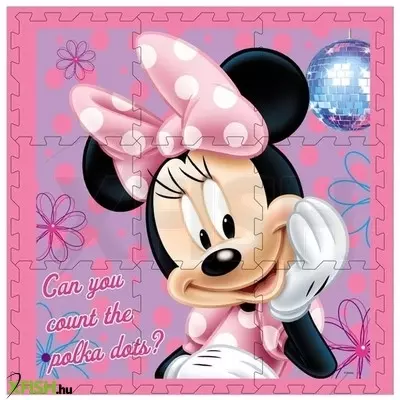Disney minnie egér habszivacs 9 db szőnyeg puzzle