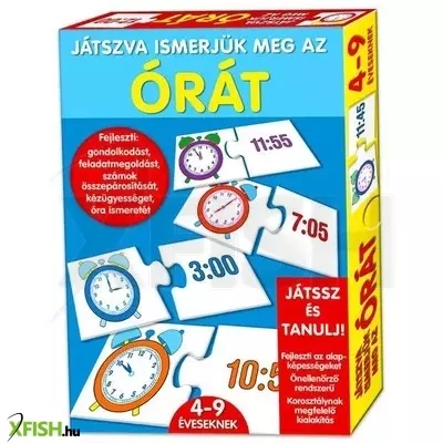 Játszva ismerjük meg az órát
