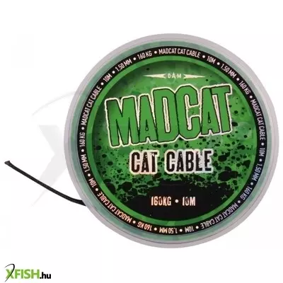 Madcat - Cat Cable 10M / 1,35 Mm / 160 Kg Fonott Harcsázó Előke