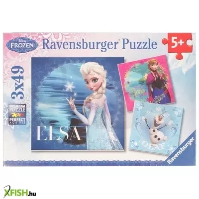 Ravensburger jégvarázs 3 X 49 darabos puzzle
