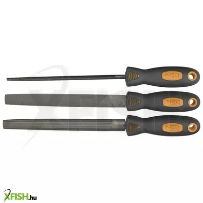 Neotools reszelő készlet 3db fémhez